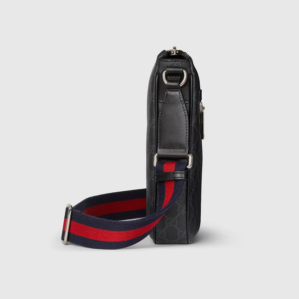 Gg Black Small Messenger Bag