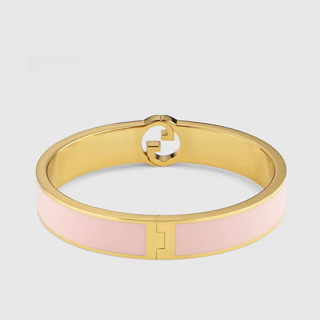 Gucci Blondie Enamel Cuff Bracelet