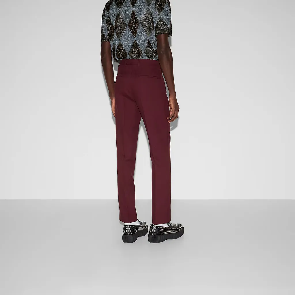 Embossed Polyester Drill Pant