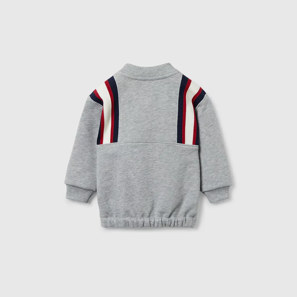 Baby Embroidered Cotton Sweatshirt