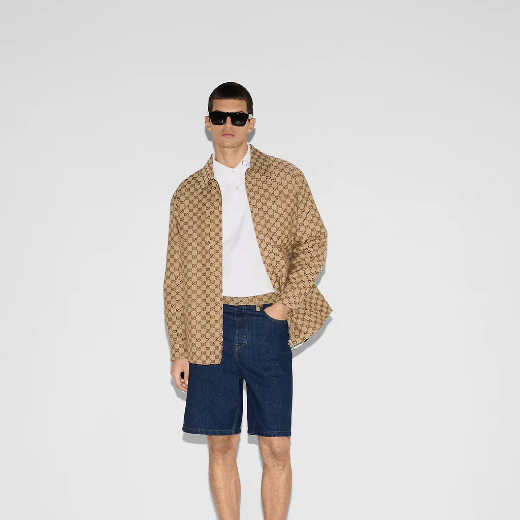 Gg Canvas Overshirt