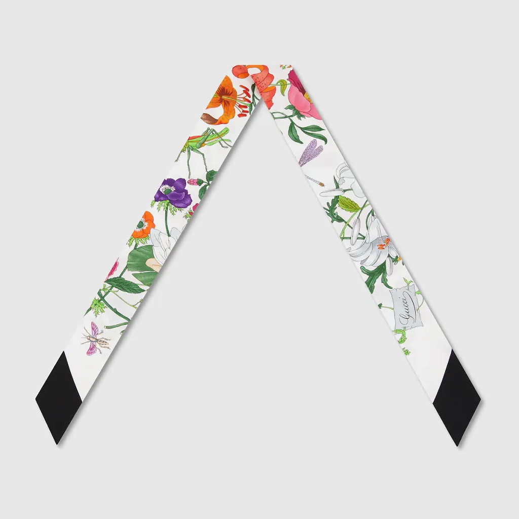 Printed Silk Twill Ribbon