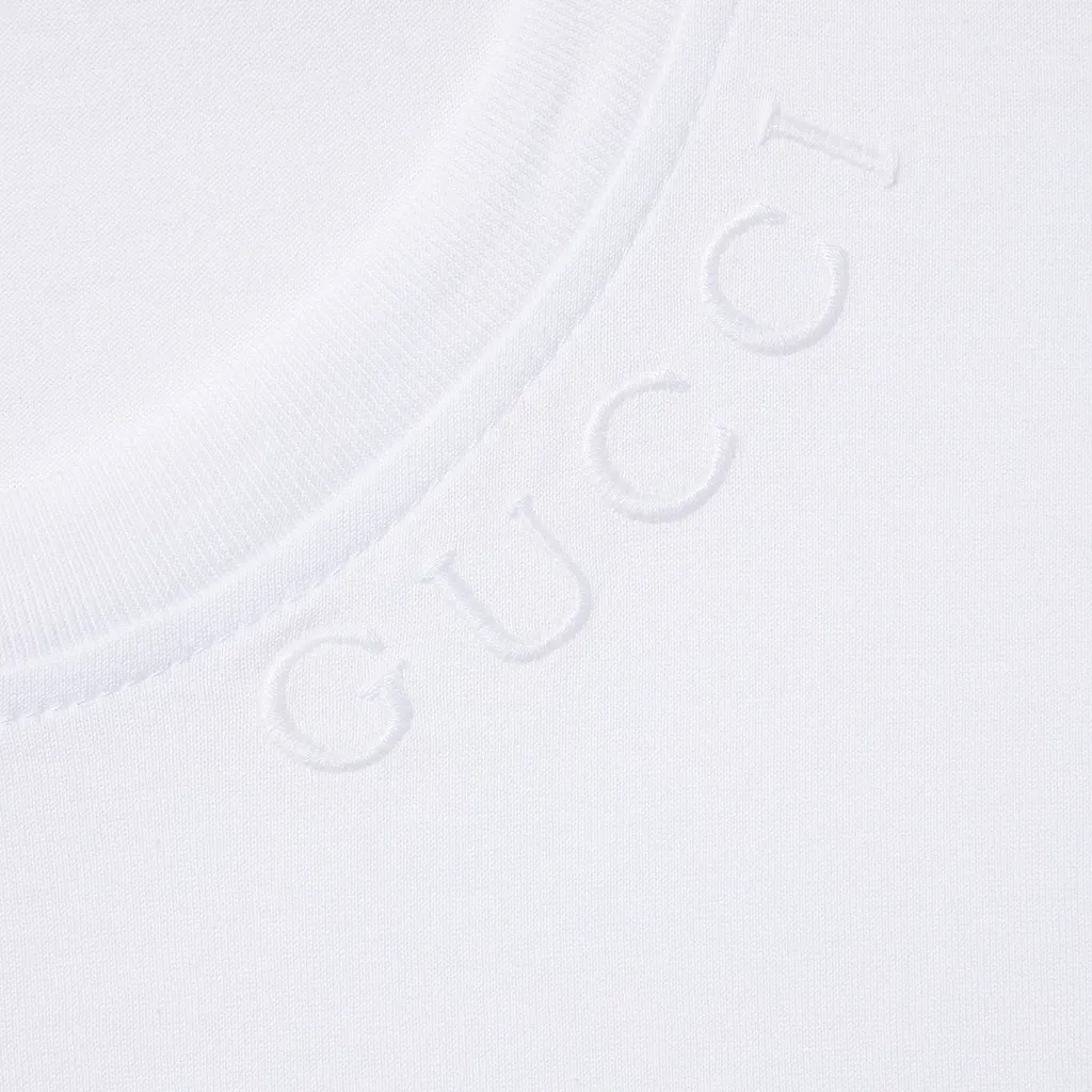 Embroidered Cotton Jersey T-Shirt