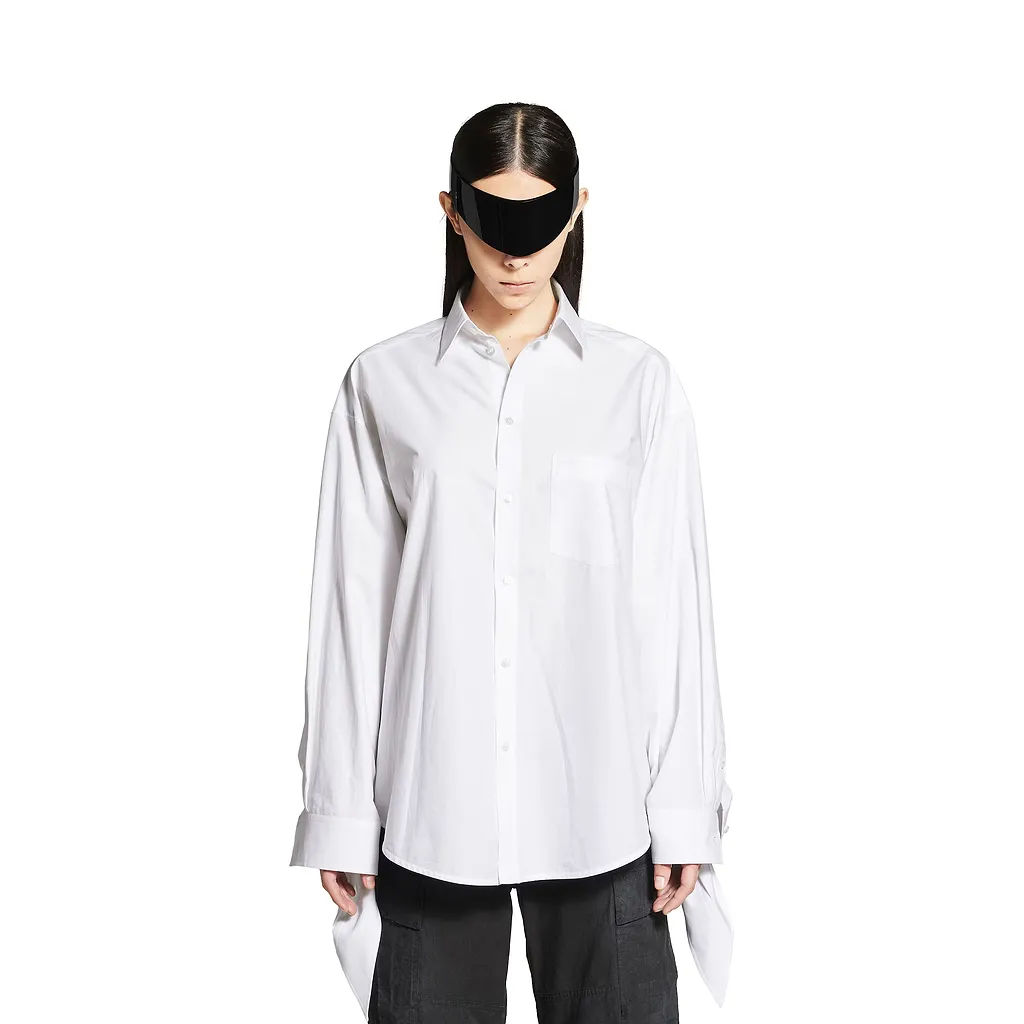 Knotted Cuff Blouse