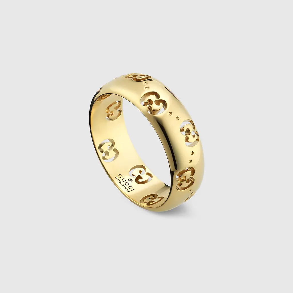 Icon 18K Gg Thin Ring