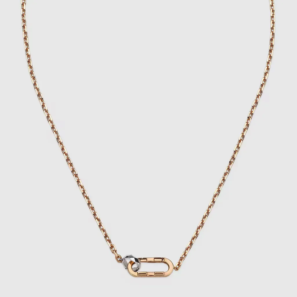 Gucci Link To Love 18K Chain Necklace