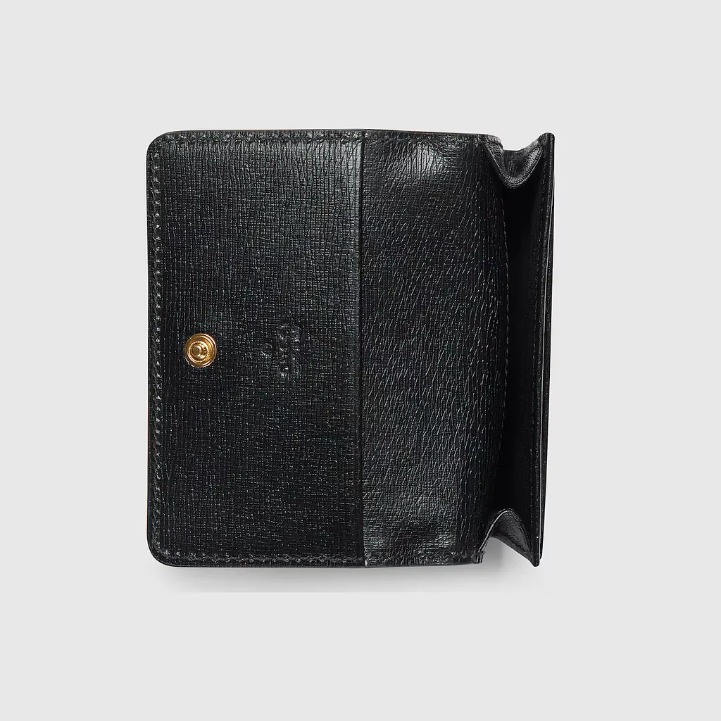 Card Case With Gucci Script