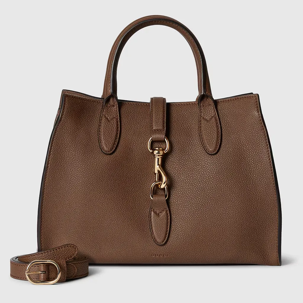 Medium Tote Bag With Hook Closure