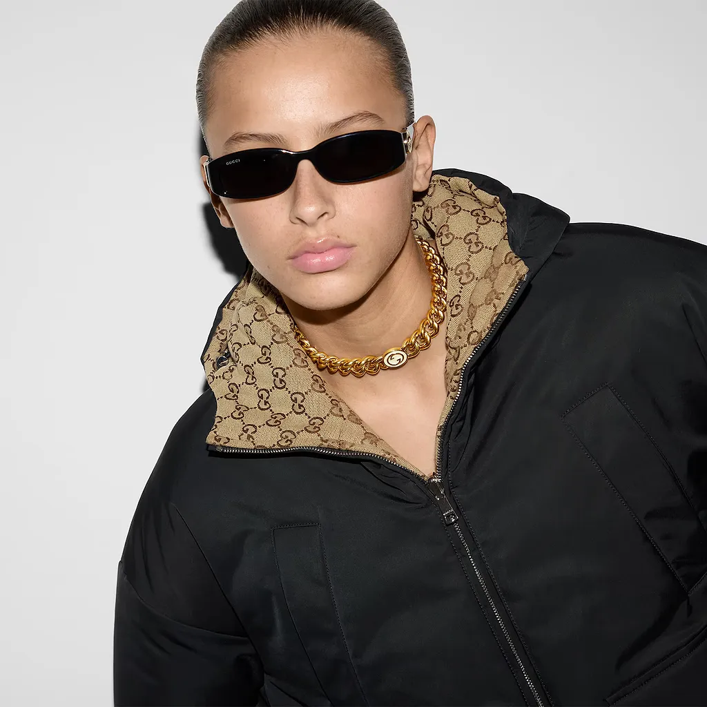 Reversible Polyester Bomber Jacket