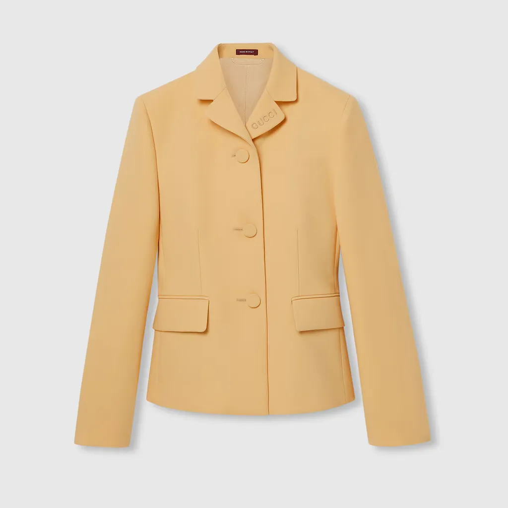 Light Wool CrÊPe Jacket
