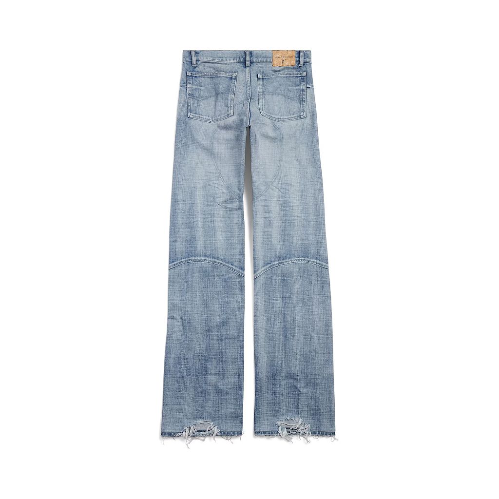 Fitted Low-Waist Pants