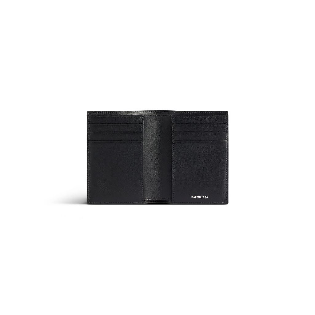 Embossed Monogram Vertical Bifold Wallet Box