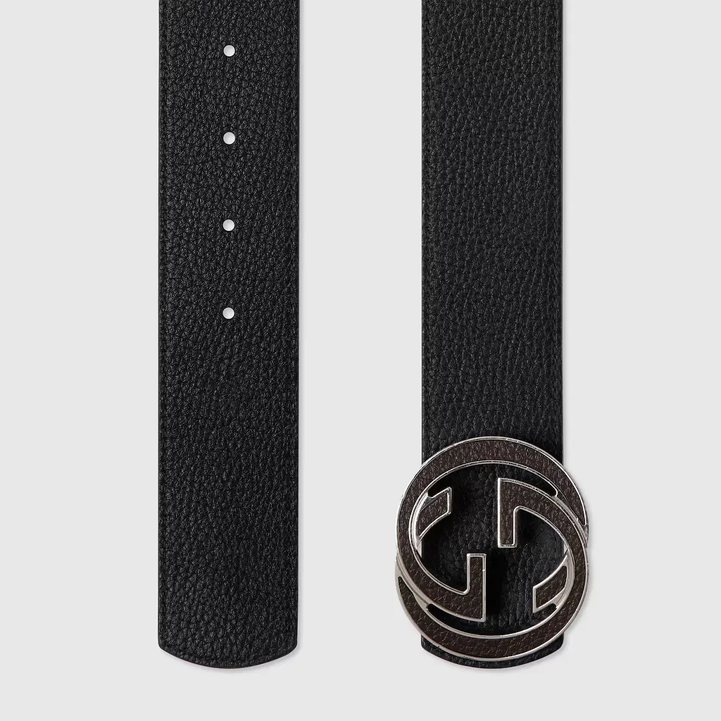Reversible Belt With Interlocking G Buckle
