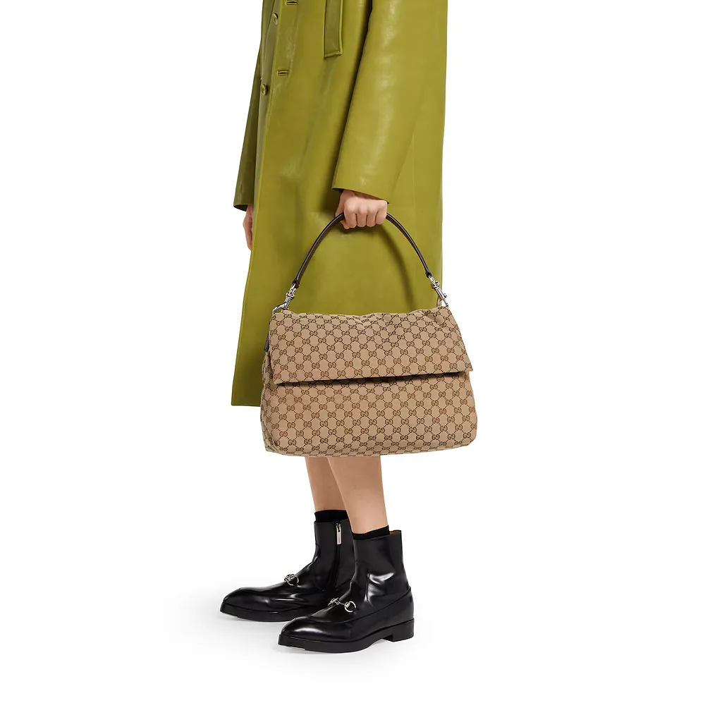 Medium Gg Crossbody Bag With Web