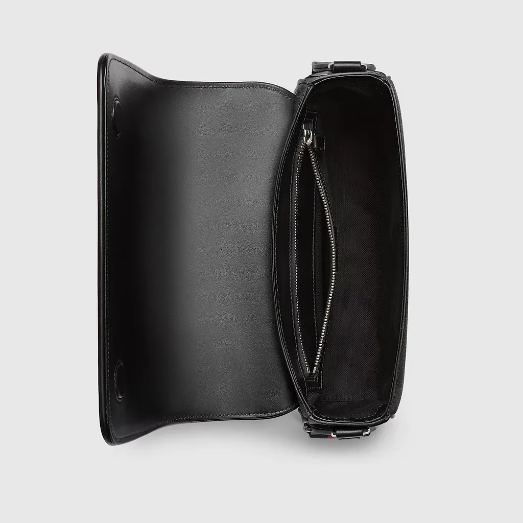 Gg Black Medium Crossbody Bag