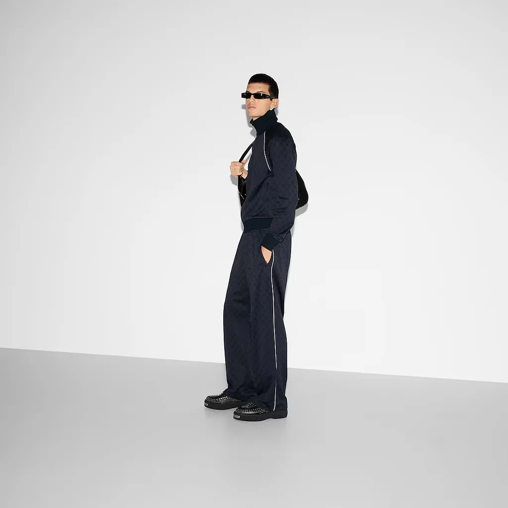 Gg Nylon And Jersey Pant