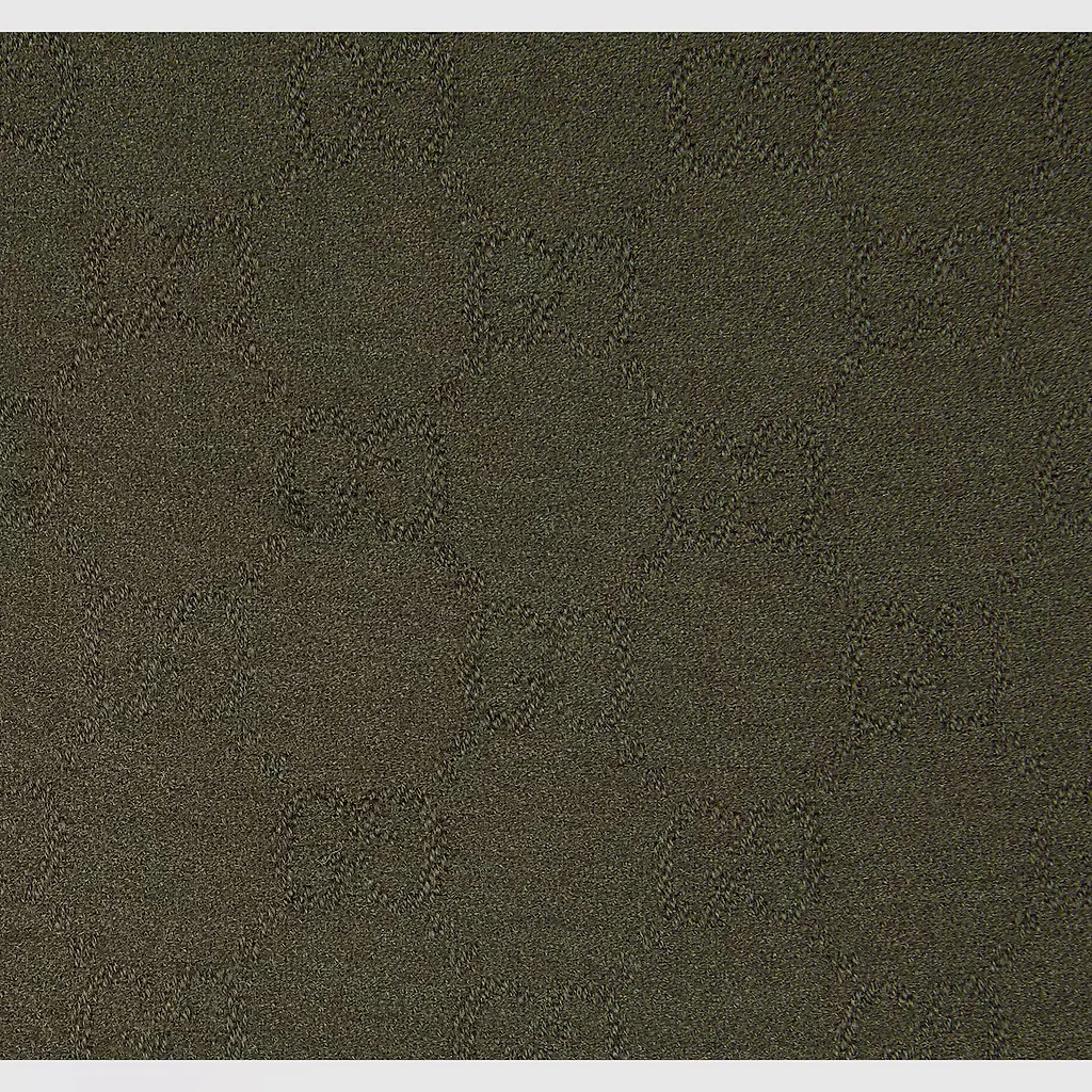 Gg Wool And Silk Jacquard Shawl