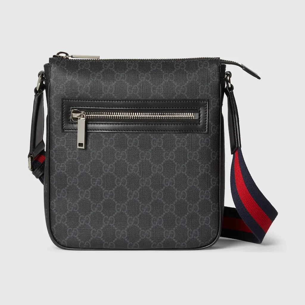 Gg Black Small Messenger Bag