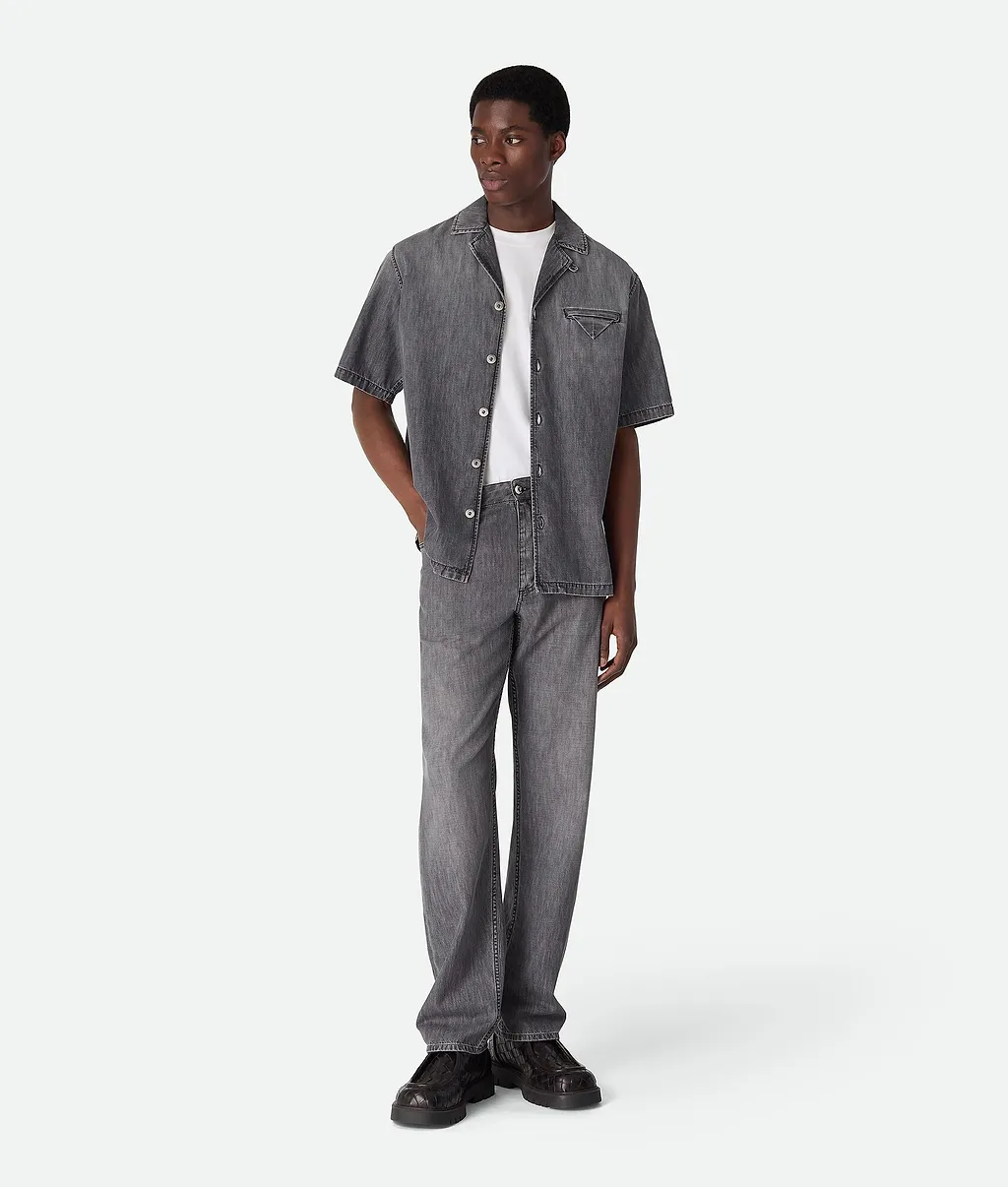 Vintage Black Straight Jeans