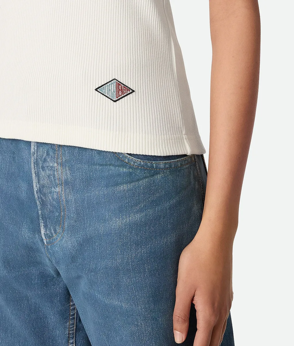 Cotton Rib Jersey Tank Top