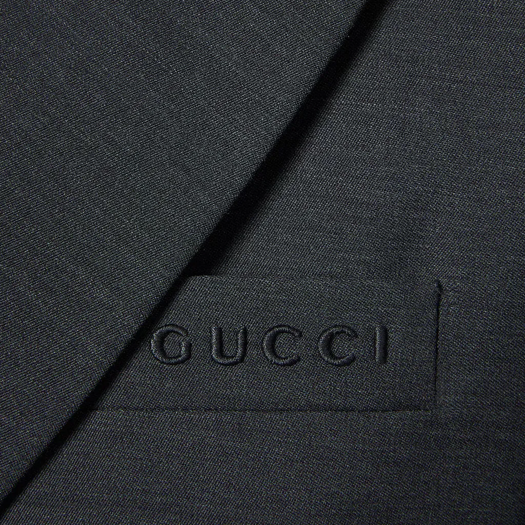 Wool Double-Breasted Jacket