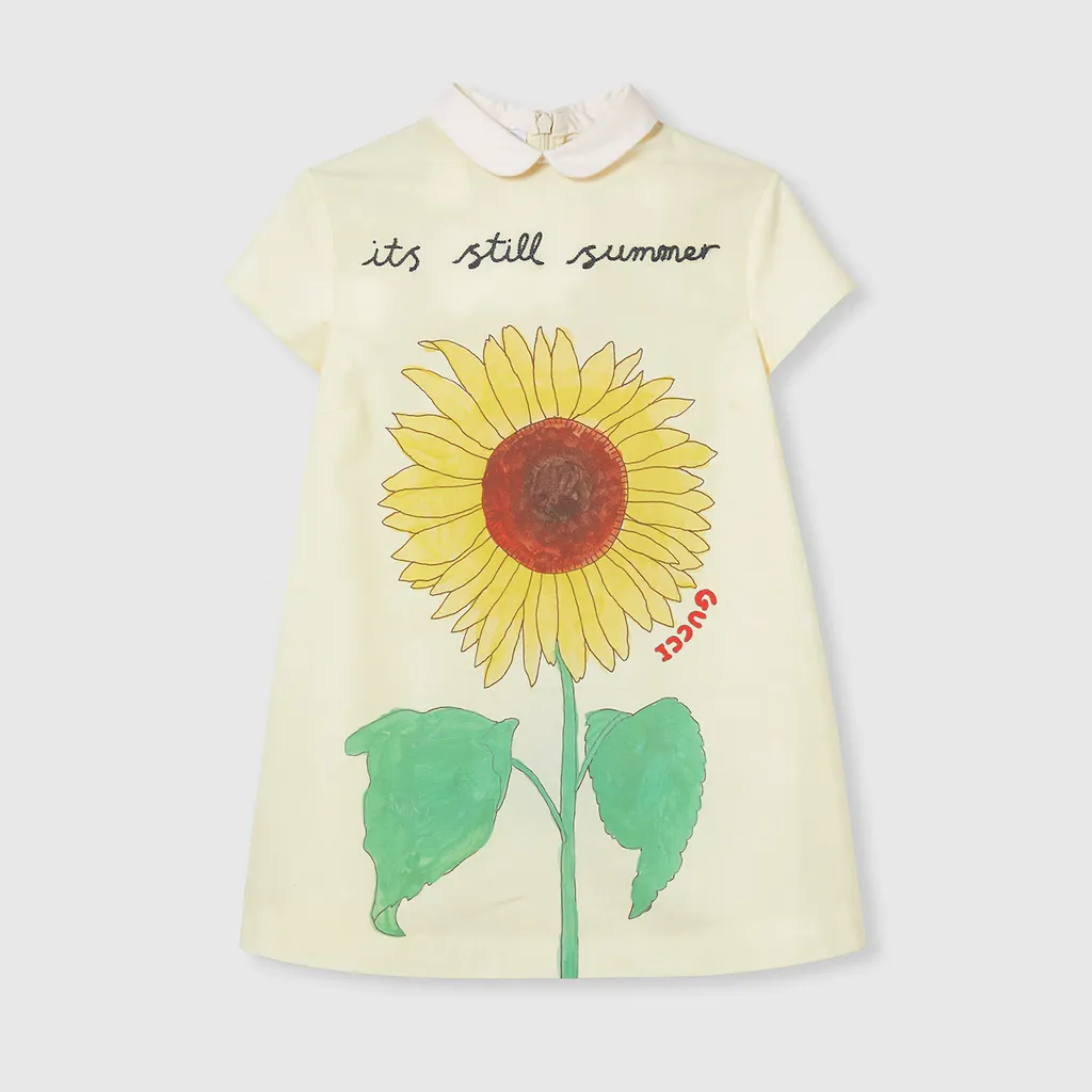 Children's Printed Cotton Dress