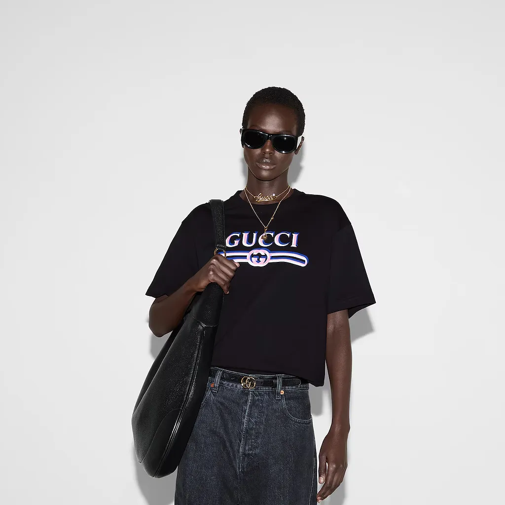Printed Cotton Jersey T-Shirt