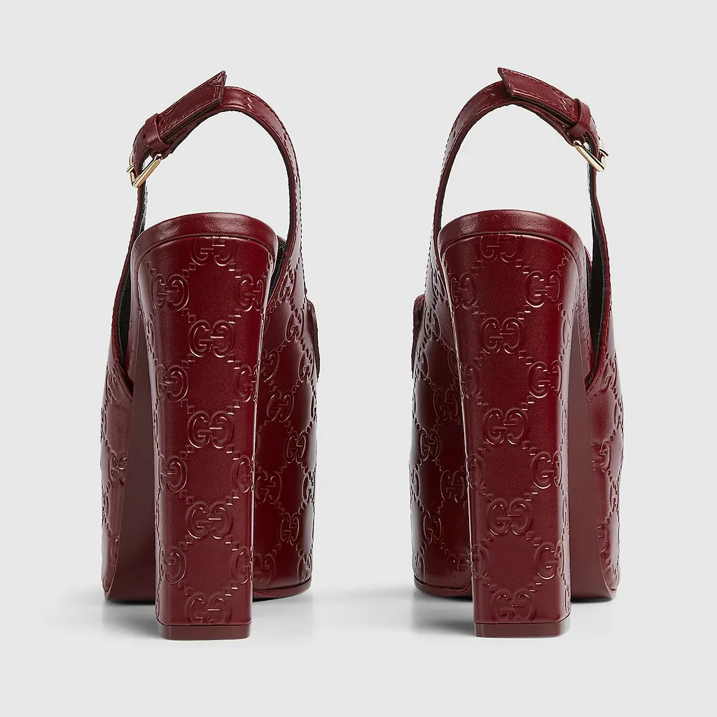 Horsebit Platform Loafer Slingback