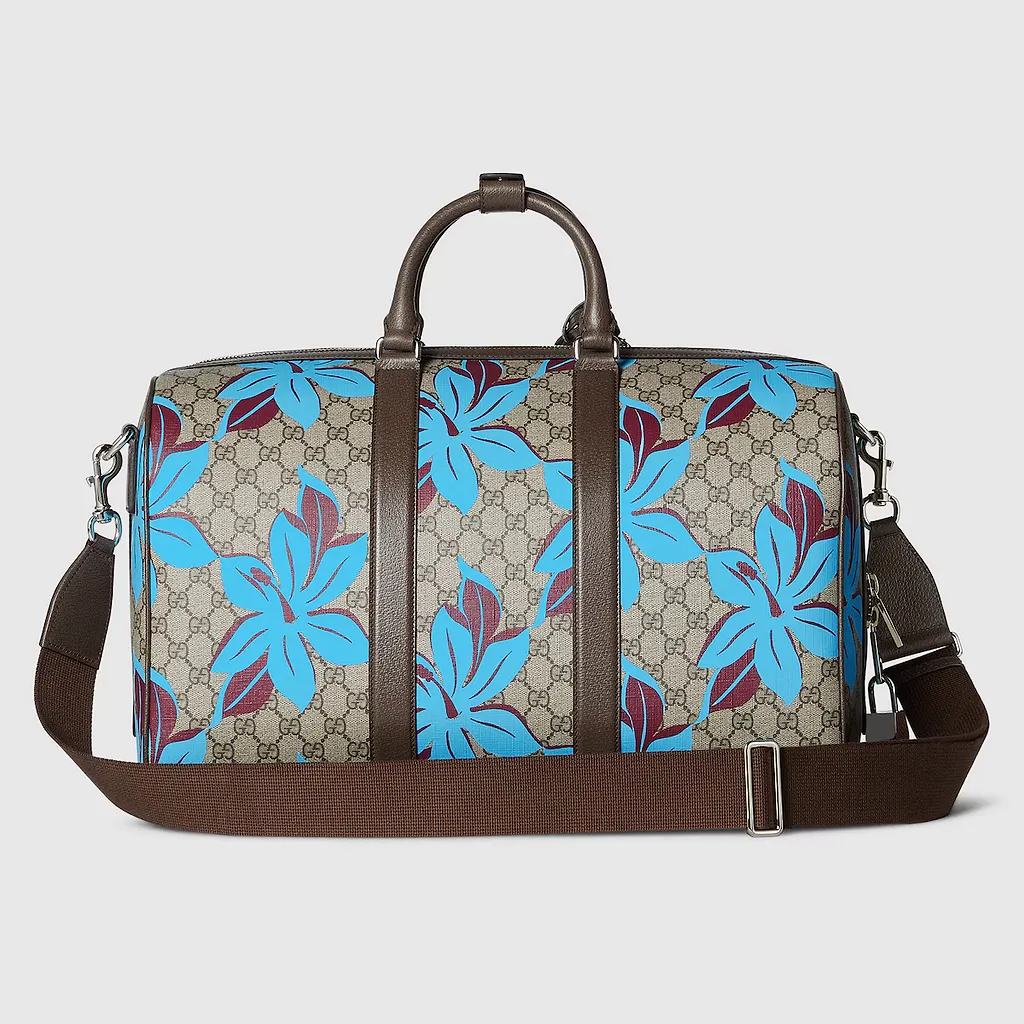 Gg Printed Duffle Bag