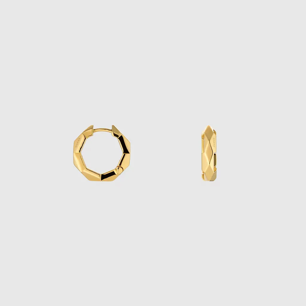 Gucci Link To Love 18K Studded Earrings