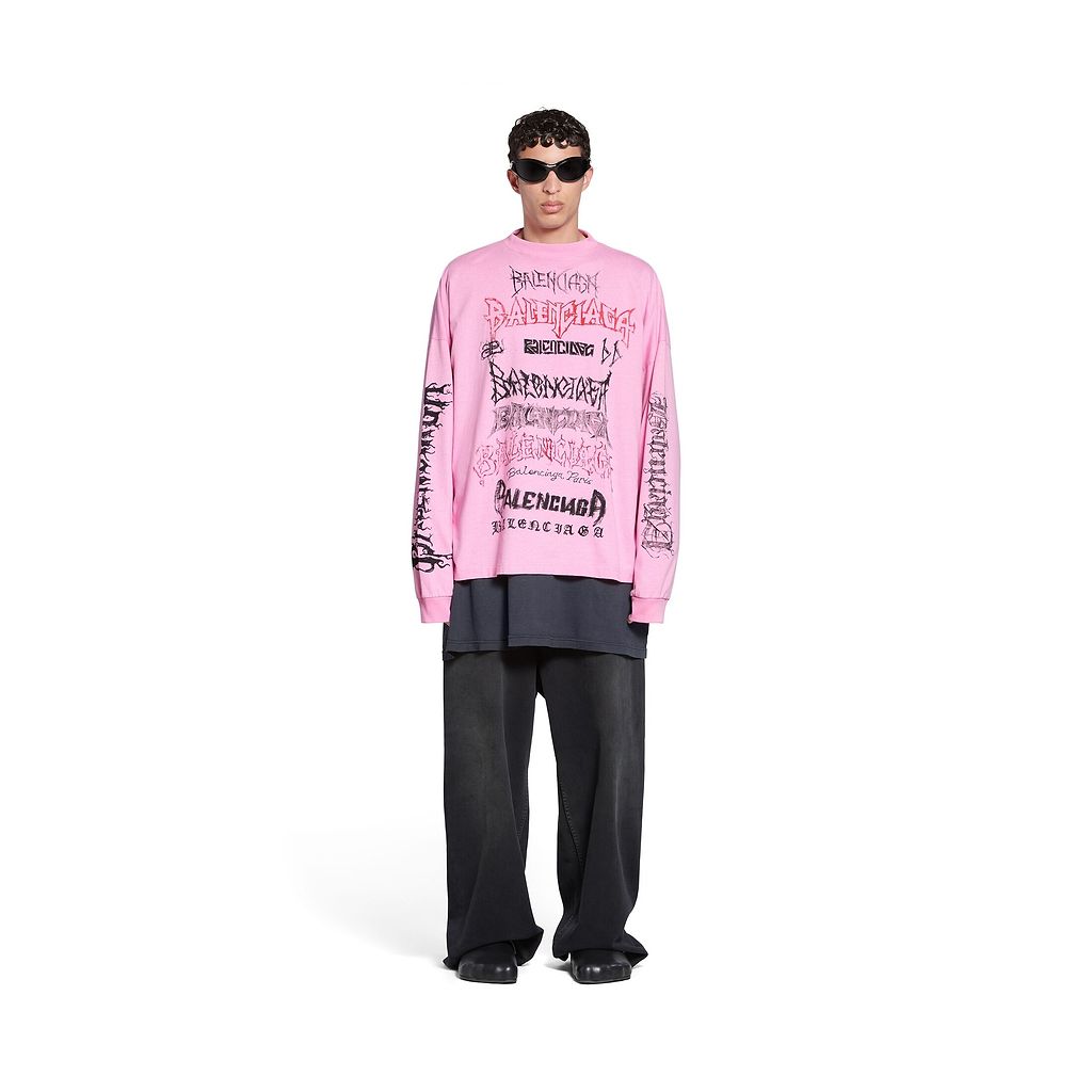 Diy Metal Long Sleeve T-Shirt Medium Fit