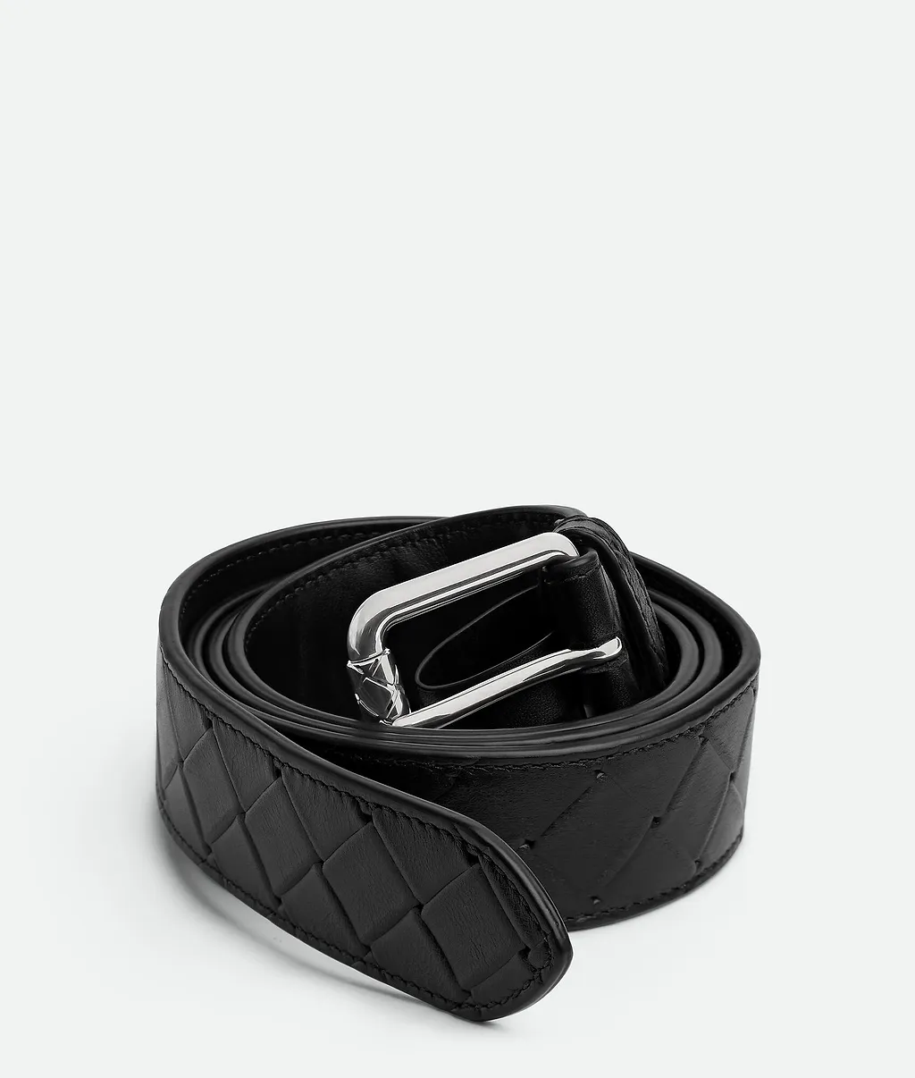 Intrecciato Stamp Belt