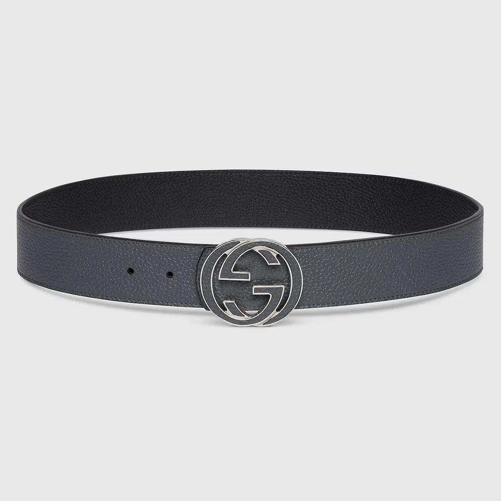 Reversible Belt With Interlocking G Buckle