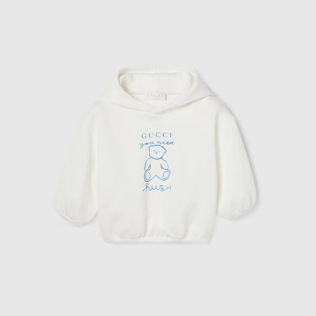 Baby Cotton Sweatshirt With Print