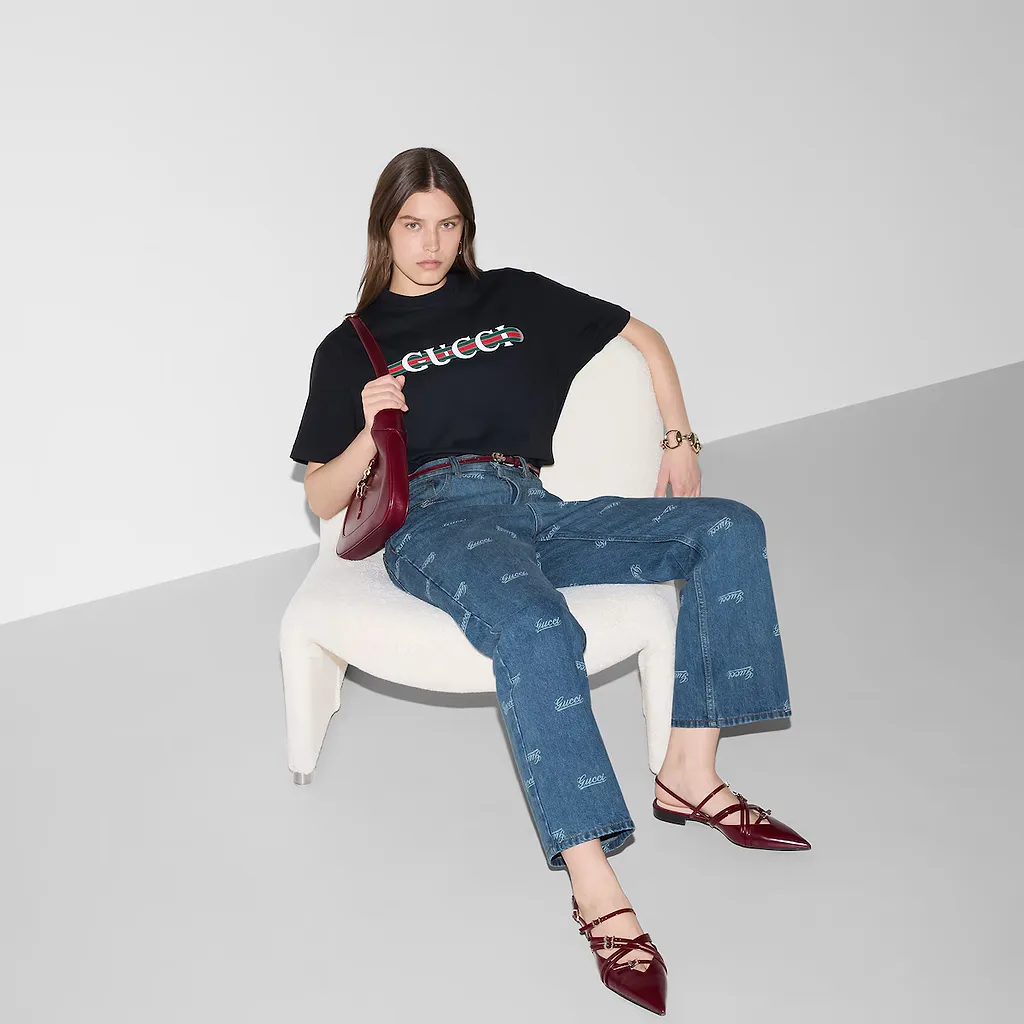Printed Cotton Jersey T-Shirt