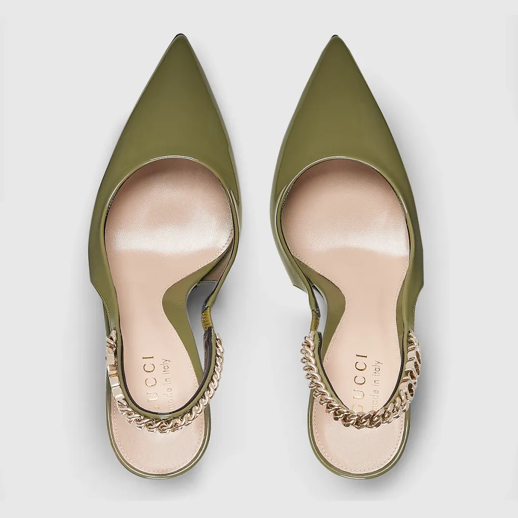 Gucci Signoria Slingback Pump