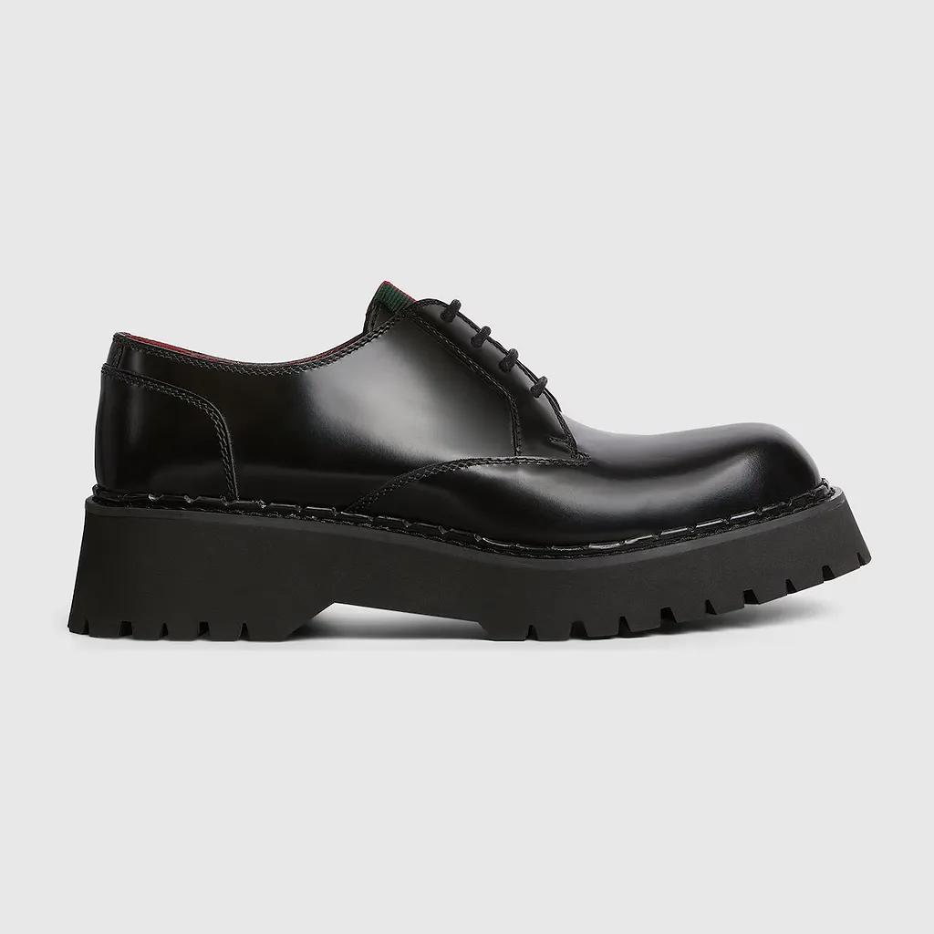 Lace-Up Shoe With Web