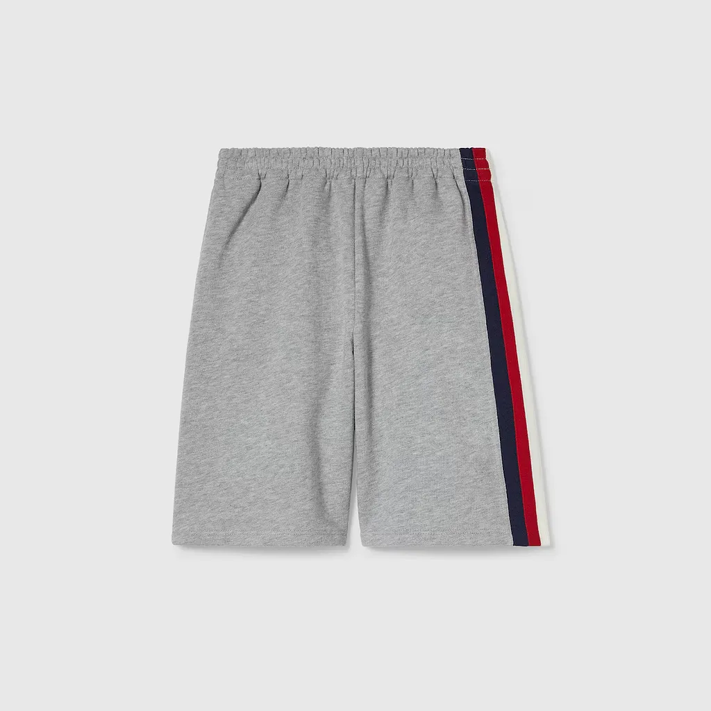 Children's Embroidered Cotton Shorts
