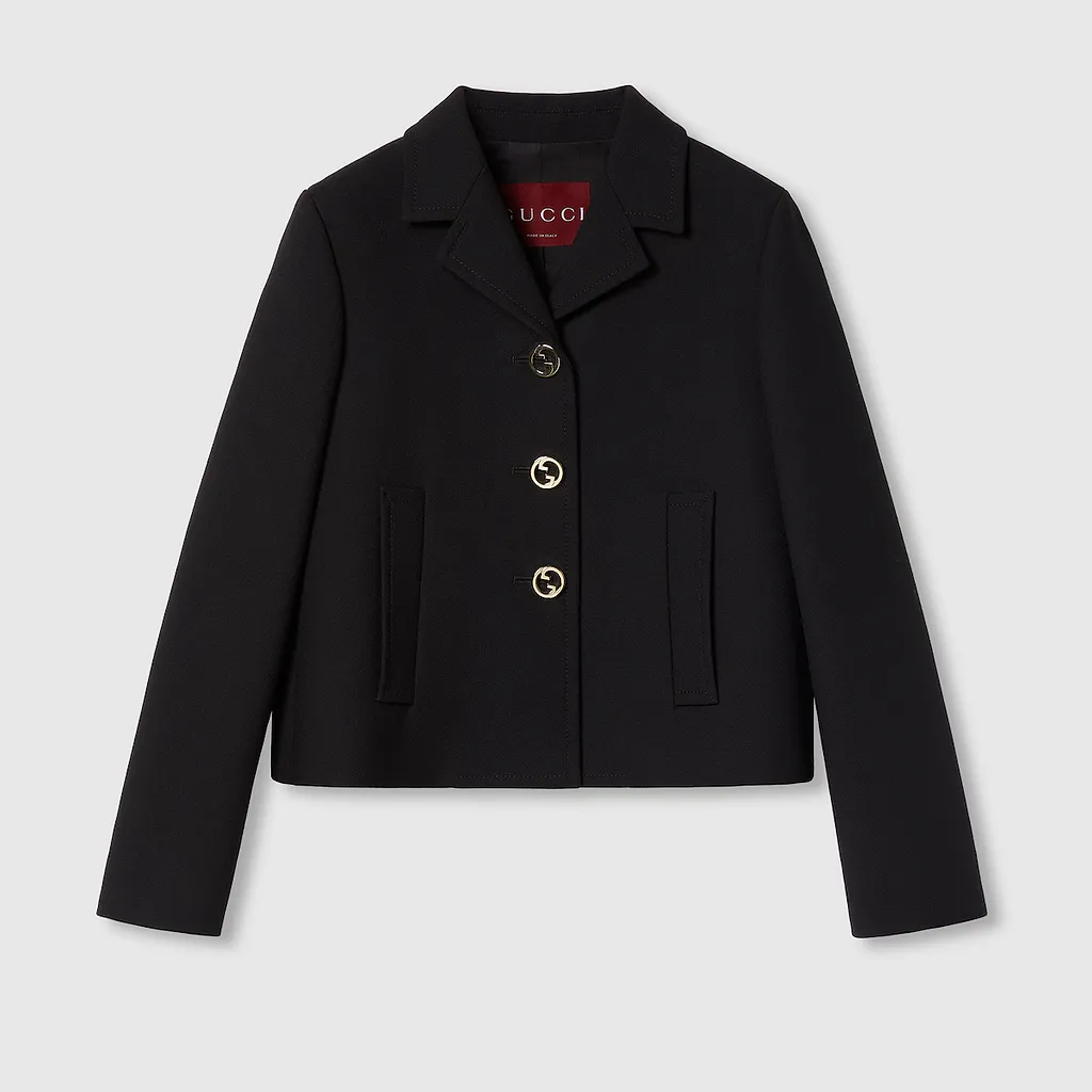 CrÊPe Wool Jacket
