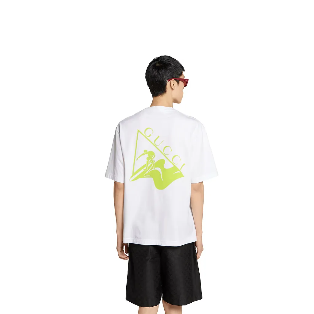 Printed Cotton Jersey T-Shirt