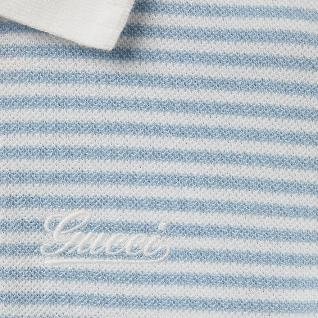 Baby Embroidered Cotton Polo Shirt
