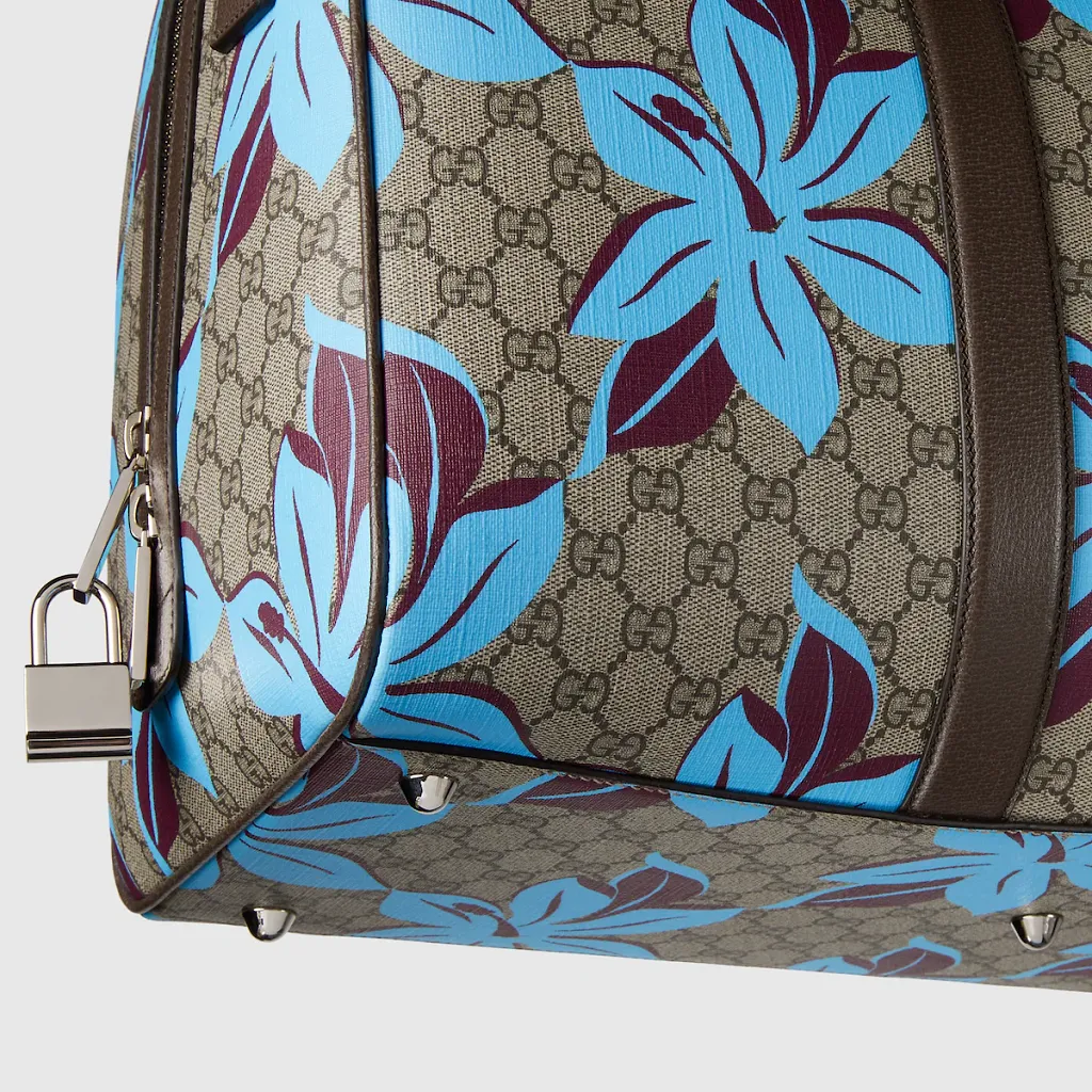 Gg Printed Duffle Bag