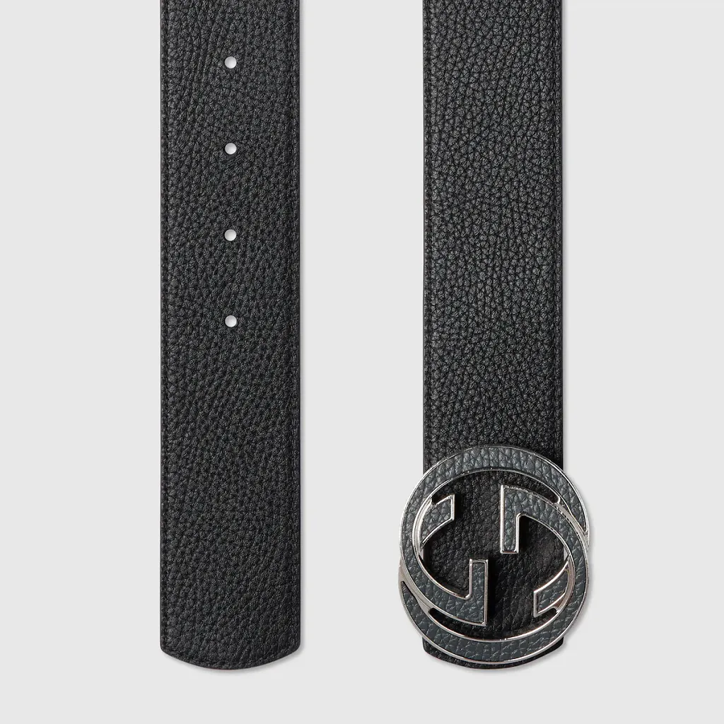 Reversible Belt With Interlocking G Buckle