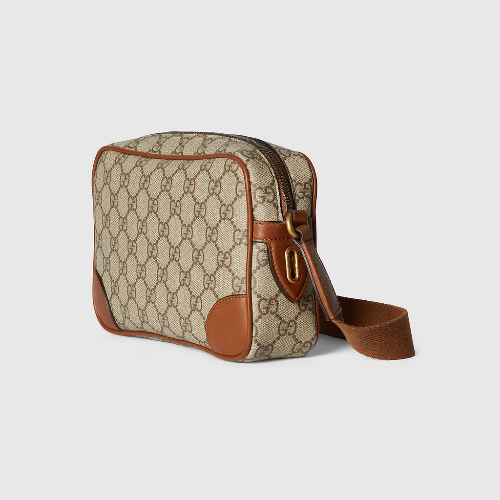 Gg Emblem Embossed Super Mini Bag