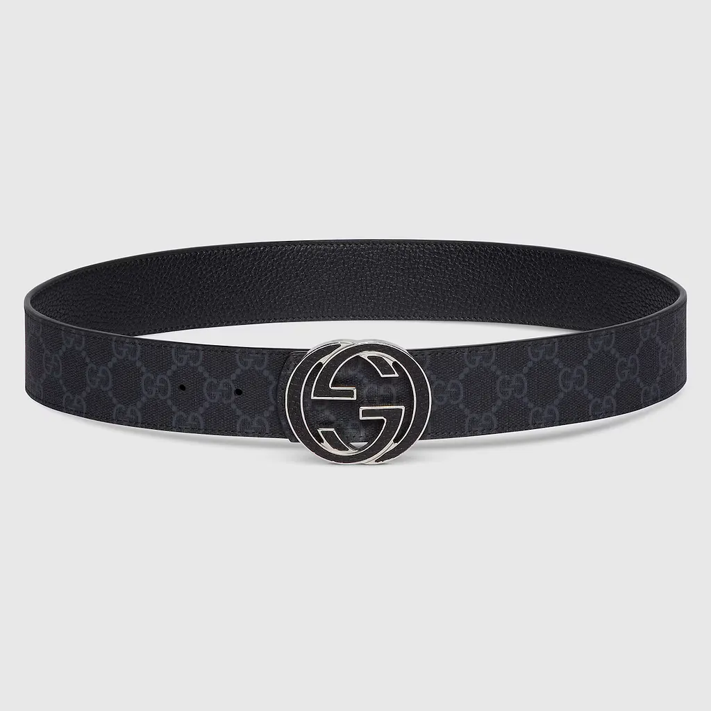 Reversible Belt With Interlocking G Buckle