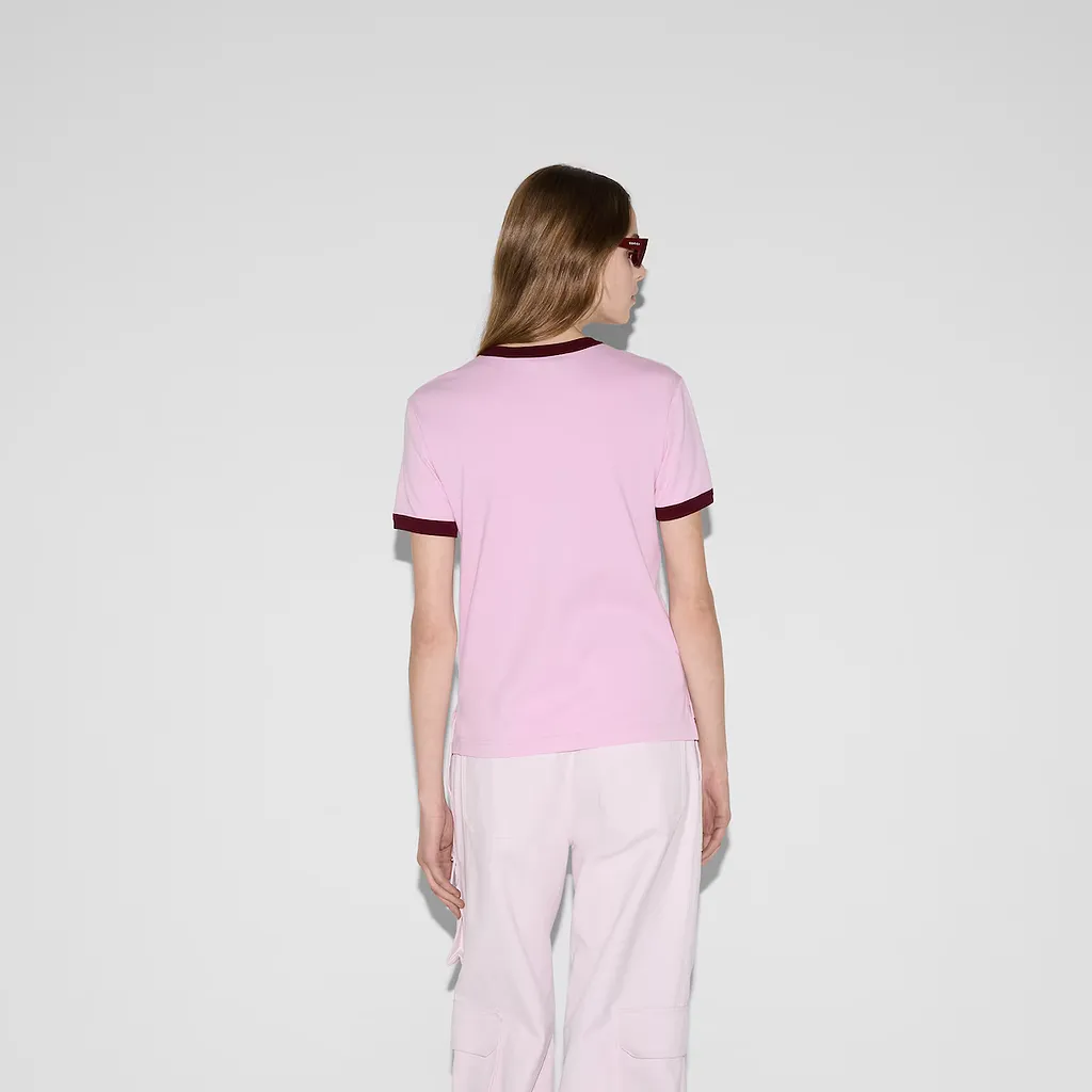 Embroidered Cotton Jersey T-Shirt