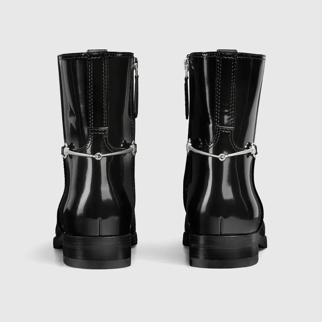 Slim Horsebit Ankle Boot