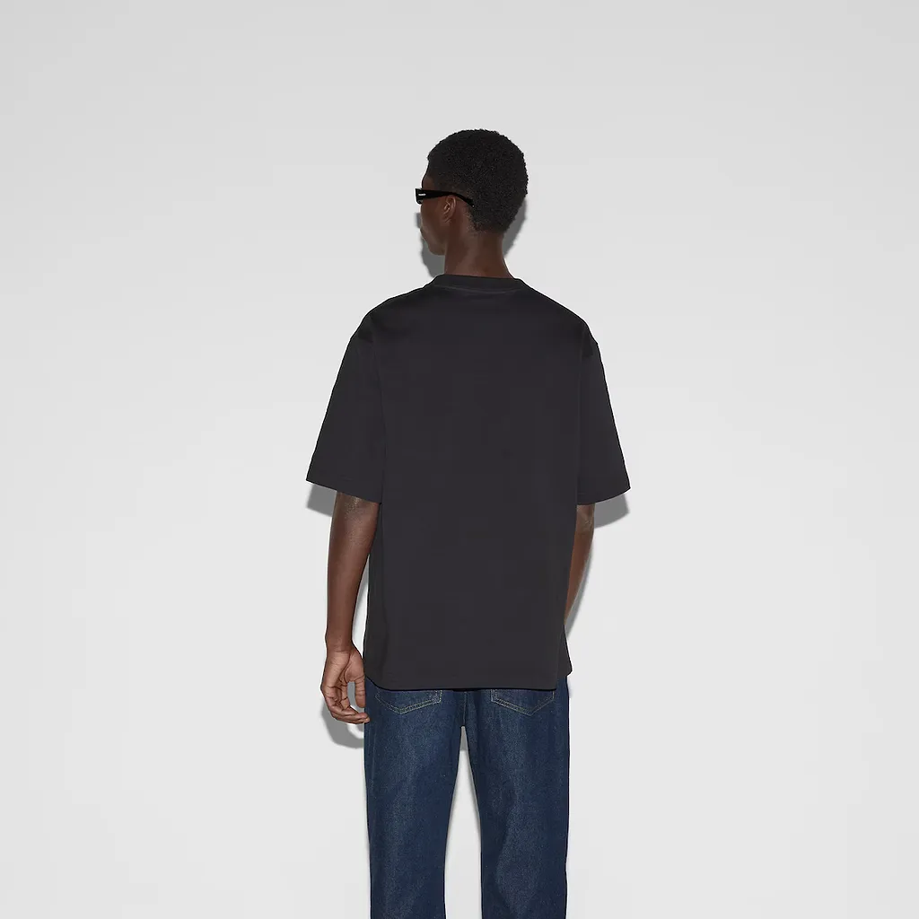 Cotton Jersey T-Shirt With Embroidery