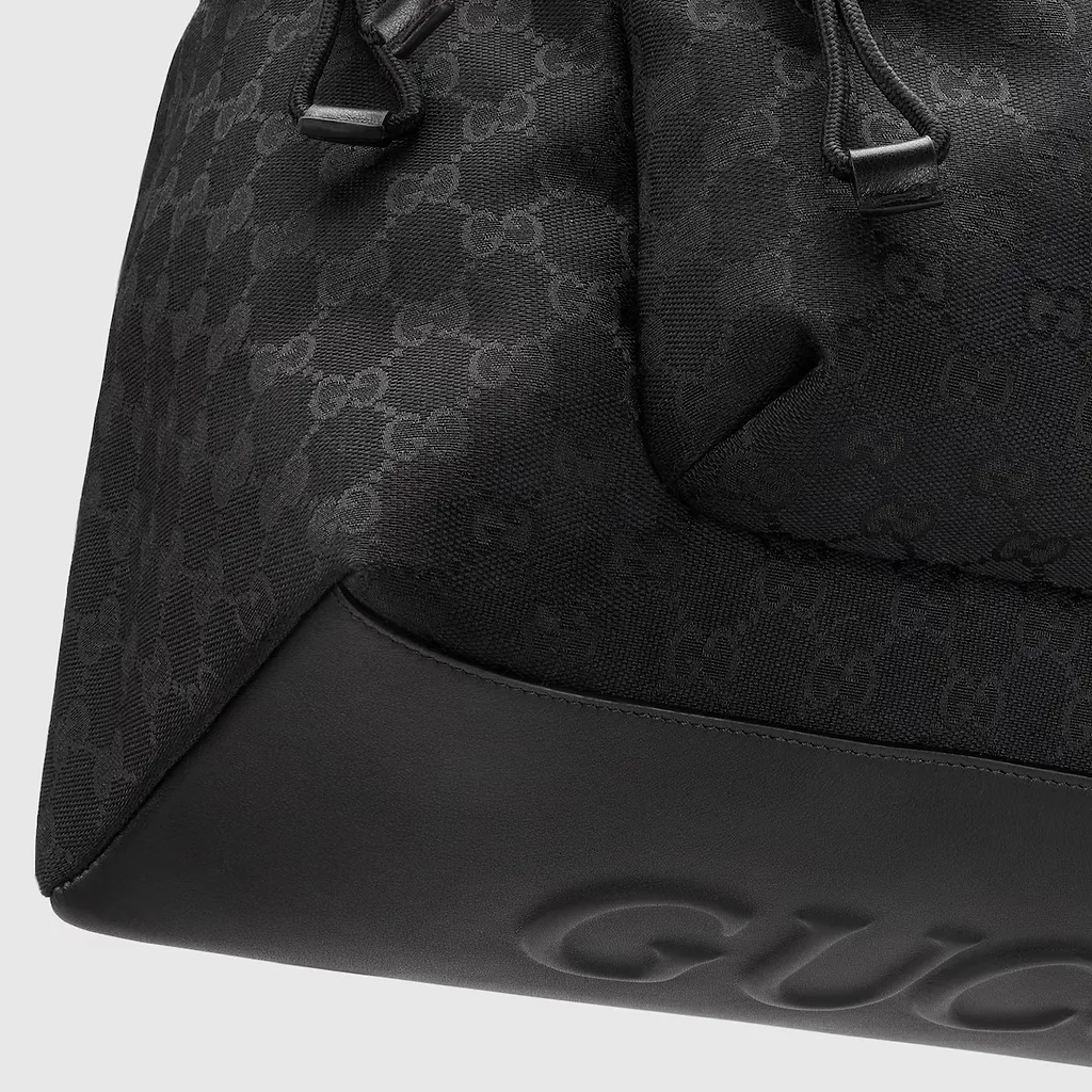 Gg Canvas Medium Backpack