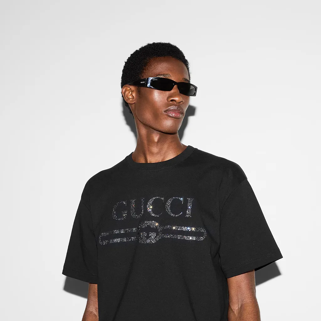 Embroidered Cotton Jersey T-Shirt